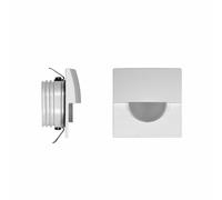 Segnapasso Beneito bianco LED 2W 60lm 120° IP20 LUCE calda 3000K