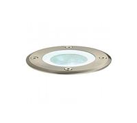 Segnapasso Da Esterno Moderno Route Alluminio E Vetro Cromo 1 Luce Gu10