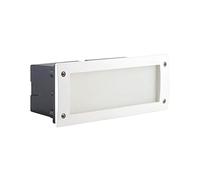 Segnapasso da Incasso Leti 300 Bianco E27 IP66 per Esterno - Fumagalli