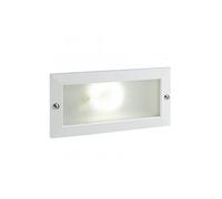 Segnapasso Esterno Incasso Aperto Escape Alluminio E Vetro Bianco Led 10W 3000K