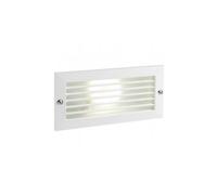 SEGNA PASSO INCASSO RETTANGOLARE CHIUSO 'ESCAPE' colore bianco - 10 watt SOVIL
