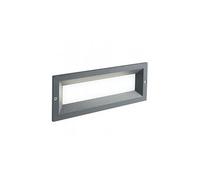 Sovil Illuminazione Segnapasso da incasso effetto fessura 13W 4000K Grigio 99153/16