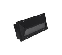 SEGNAPASSO FARETTO DA INCASSO PER ESTERNO CON ATTACCO E27 LED RETTANGOLARE IP65