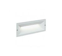 Segnapasso Incasso Chiuso Mask Alluminio E Termoplastica Bianco Led 12W 4000K