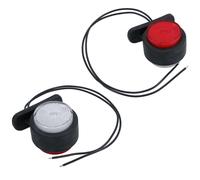 Segnapasso lato rimorchio luce LED / lampada rosso e bianco 12v o 24v COPPIA ...