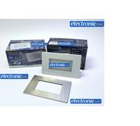 SEGNAPASSO LED 2W IP65 PER SCATOLA 503 CON CORNICE BIANCA INOX 230V 4000K DOGI