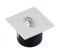 SEGNAPASSO LED 3W BIANCO CALDO QUADRATO VT-1109SQ-LED211209 V-TAC