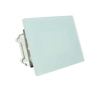 Segnapasso Led 3W esterno interno incasso 503 cornice Vetro Luce 3 in 1 punto lu