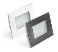 Segnapasso Led ad incasso, Dimmerabile, 3W, Tricolor - LAMPO SPLED503MC