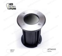 SEGNAPASSO LED CALPESTABILE ESTERNO IP67 PER GU10 LAMPADA NON INCLUSA