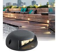 Segnapasso Led Esterno Faretti da Giardino for Esterni All'Aperto Impermeabile IP65 Faretto Segnapasso (Color : White, Size : A-4W)
