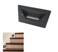 SEGNAPASSO LED FARETTO 3 W LUCE NATURALE SEGNAPASSI DA MURO SCALE GIARDINO ES49