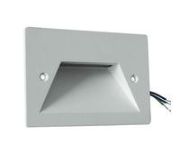 Segnapasso led incasso 3W per cassetta scatola 503 220V applique luce per esterno elegante lampada parete (Bianco, Luce Calda 3000K)