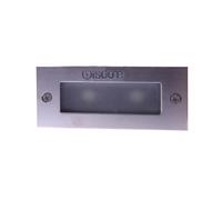 SEGNAPASSO LED INCASSO CALPESTABILE IP65 RETTANGOLARE DA 2W FREDDO CALDO