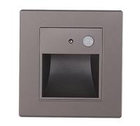 Segnapasso LED, Luci da Incasso per Esterni da 1,5 W 3000 K Sensore di Movimento Luci per Scale, Pratico Apparecchio di Illuminazione D'accento per Camera da Letto Interna
