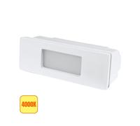 Segnapasso LED Nina 150 Incasso R7s Bianco 4W 4000K IP55 - Fumagalli