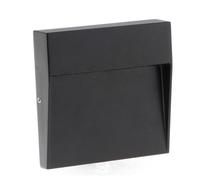 Segnapasso Led Plum 3W Nero a superfice Quadrato IP54 CCT temperatura colore regolabile iSG Lighting