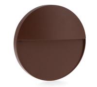 Segnapasso Led Tech 6W Marrone a superfice Rotondo IP54 CCT temperatura colore regolabile iSG Lighting