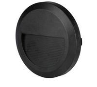 Segnapasso led V-tac tondo 2W 3000K nero VT-1142-B-N - 1317 - 211317