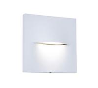 Segnapasso Quadrato Moderno Open Alluminio Bianco 3W Led 3000K [EEK: A++]