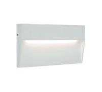 Segnapasso Rettangolare Moderno Geo Alluminio Bianco 6W Led 3000K