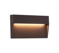 Segnapasso Rettangolare Moderno Geo Alluminio Caffè 6W Led 3000K