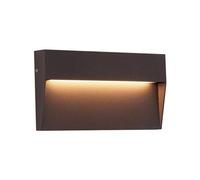 Segnapasso Rettangolare Moderno Geo Alluminio Caffè 6W Led 3000K