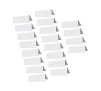 Segnaposto Identificativi in Acrilico Trasparente con Supporto Triangolare Perfetti per Ambienti Lavoro Istituzioni Educative e Occasioni Importanti Segnaposto per Matrimoni