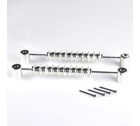 Segnapunti da calcio balilla (confezione da 2), in plastica cromata per segnapunti per biliardino, per un design durevole e antiusura, per una facile conservazione, compat