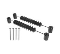 Segnapunti da calcio balilla, multiuso, nero robusto design sintetico, facile installazione, ideale per la notte di gioco in famiglia o l'uso in torneo, 24 cm, colore nero, 2 pezzi