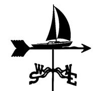 Segnavento decorativo a banderuola per giardino, decorazione per cortile, in acciaio inox, indicatore di direzione del vento, strumento di misurazione per fattoria, stile retrò, durevole