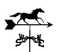 Segnavento decorativo artistico per tetti, banderuola creativa a forma di animale, indicatore di direzione del vento, banderuola per esterni, cortile, prati, giardini, cortili, capannoni, ornamento