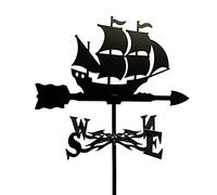 Segnavento Farm in acciaio inox per la casa, indicatore di direzione del vento, struttura in acciaio inossidabile, strumenti di misurazione per tetti da cortile, banderuole a vento