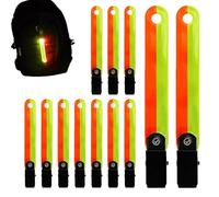Segnavia - Nastro segnaletico 12 Pezzi Segnavia per Alberi | Puntine Riflettenti da Caccia in PVC Riflettente Impermeabile per Escursioni all'aperto