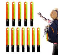 Segnavia per alberi - Nastro ad alta visibilità da 12 pezzi, puntine riflettenti da caccia, nastro in PVC impermeabile | Segnalazione di sentieri all'aperto per caccia, campeggio, escursionismo, strum