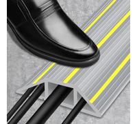 SEGNAYEN Copertura per cavi da pavimento, protezione per cavi da pavimento da 3 m, copertura protettiva per cavi da esterno, per nascondere i fili del pavimento, tappetino in PVC resistente, per la