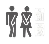 Segni di guida per il bagno da 1 paio