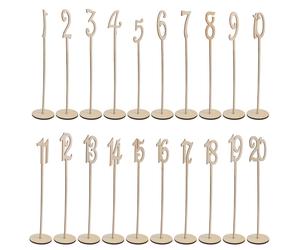 Segni Di Numeri Da Tavolo Tavoli Matrimonio Numero Della Tabella