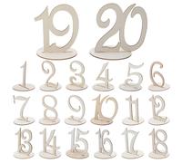 Segni Di Numeri in Legno Piccoli Numero Della Tabella Matrimonio