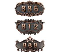 Segni di porta retrò personalizzati, targhe personalizzate, numeri di indirizzo della targa dell'indirizzo della casa, nomi delle strade, cartelli da parete per esterni