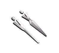 Segni durevoli della porta del bagno del metallo per l'identificazione di genere delle donne e degli uomini chiari