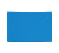 Segni personalizzati in poliestere blu tinta unita - durevole facile da appendere per feste, lauree, compleanni
