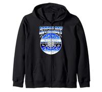 Segni zodiacali astrologici stile bootleg anni '90 Felpa con Cappuccio