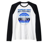 Segni zodiacali astrologici stile bootleg anni '90 Maglia con Maniche Raglan