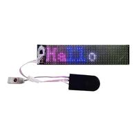 Segno A LED AUTOMOBILE - Display Di Testo A Scorrimento, Schermata LED Del Finestrino Auto Impermeabile | Display LED Del Messaggio Animato Wireless, Segno Di Scorrimento Digitale Luminoso Per Auto, N