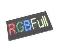 Segno a LED Programmabile a Scorrimento, 12,6 X 6,3 Pollici Outdoor Digital Word LED Luminoso pubblicità Abilitata Visualizza Luci di Bacheca di Piccoli Messaggi, IP64 Segno LED