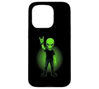Segno A Mano Extraterrestre Metalhead Le Corna Del Diavolo Custodia per iPhone 15 Pro