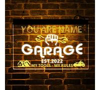 Segno Al Neon Del Garage Personalizzato, Segno LED Del Garage,luce Al Neon Del Garage,segno Della Barra Del Garage Personalizzato,segno Del Garage Per Gli Uomini LED,segno Del Garage Personalizzato