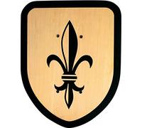 Segno Carnevale accessori in legno, di circa 27 x 34 cm