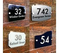 SEGNO CASA di qualità premium personalizzato con il numero civico e il nome della strada